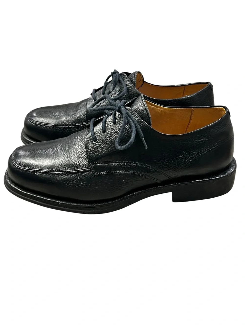 Sandro Moscoloni Vineyard Men’s Pebbled Leather Lace-Up Oxford Dress Shoes 9.5